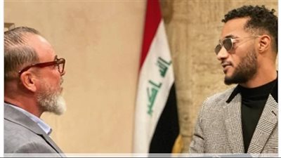 تكريم محمد رمضان في العراق 