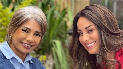 برفقة سوسن بدر.. نيرمين الفقي تروج لمسلسل 