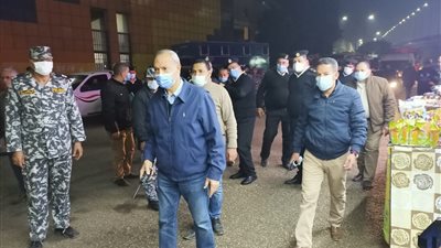 مصادرة 15 عربة كارو ومشروبات مخالفة بالطريق الدائري في حملة بالقليوبية