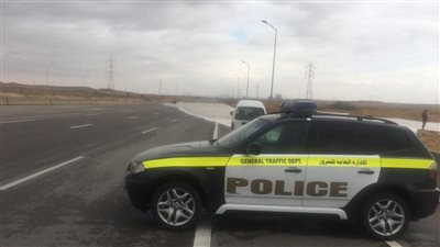 مدير المرور يتفقد الخدمات الأمنية بالطرق السريعة والصحراوية