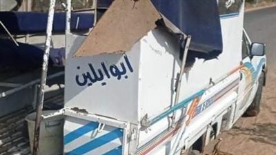 ننشر أسماء المصابين في انقلاب سيارة بطريق 