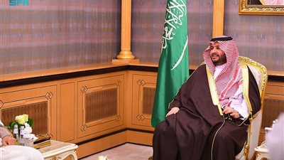 الأمير تركي بن محمد بن فهد يستقبل سفير مملكة البحرين لدى المملكة