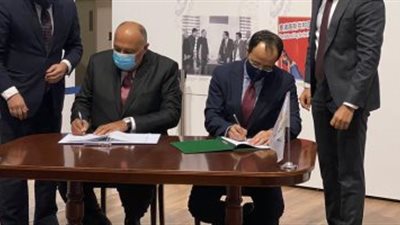 وزيرا خارجية مصر وقبرص يوقعان مذكرة تفاهم لتعزيز التعاون الدبلوماسي 