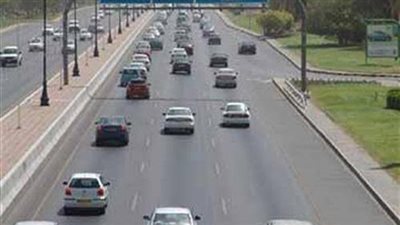 كثافات مرورية متحركة بمحاور وميادين القاهرة والجيزة 