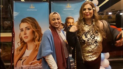 نهلة سلامة: تكشف عن سبب حضورها العرض الخاص لفيلم 