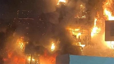 إخماد حريق اندلع في أحد المنازل بكفر حكيم في كرداسة 