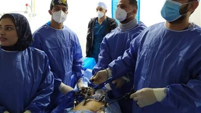 لحالة نادرة.. مستشفى السويس العام تُجري استئصال مرارة بالمنظار 