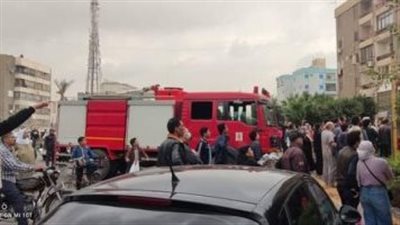 النيابة تنتدب المعمل الجنائي لمعاينة حريق مطعم شهير بمنطقة المهندسين