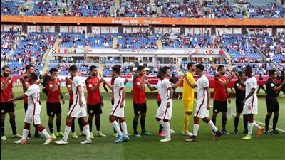 كأس العرب.. التعادل السلبى يحسم الشوط الأول من مباراة مصر وقطر