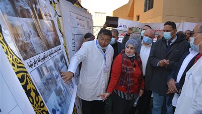 محافظ الدقهلية يفتتح توسعات قسم الكلى بمستشفى المنزلة (صور)