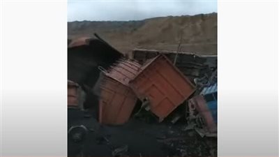 انقلاب 20 عربة جراء اصطدام قطارين في أوزبكستان
