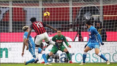 موعد مباراة ميلان ونابولي في قمة الدوري الإيطالي