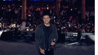 المستشار تركي آل الشيخ يعلن عن حفل عمرو دياب بميدل بيست الرياض