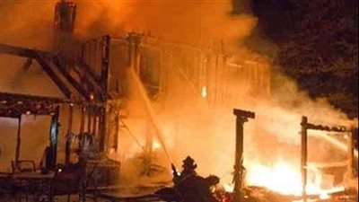 السيطرة على حريق منزل بقرية 