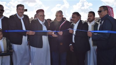  وزير الري يفتتح مشروع حماية خليج مدينة مرسى مطروح 