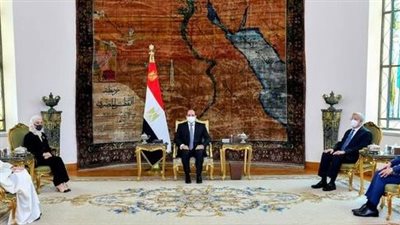 السيسي لرئيسة مجلس النواب البحريني: موقف مصر ثابت تجاه الحفاظ على أمن الخليج 