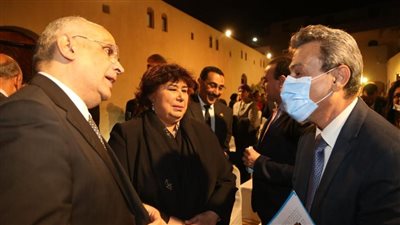 وزيرة الثقافة ونائب محافظ الأقصر وممثلو اليونسكو يفتتحون المرحلة الأولى من مشروع تطوير وإعادة احياء قرية حسن فتحى بالقرنة الجديدة