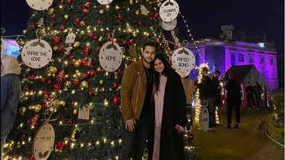  برسالة رومانسية.. منة عرفة تحتفل بعيد ميلاد زوجها 