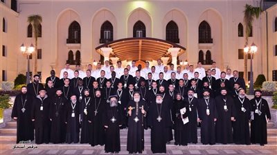 قداسة البابا يلتقي طلبة وأعضاء هيئة تدريس هيئة الكلية الإكليريكية