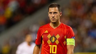 مدرب بلجيكا قلق من قلة مشاركات هازارد مع ريال مدريد