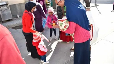 انطلاق قافلة جسور الخير (13) الشاملة لجامعة المنصورة بالوادي الجديد 