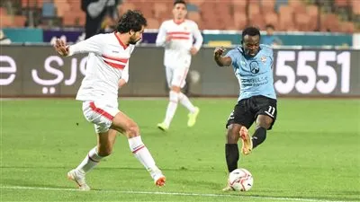 صور مباراة الزمالك وغزل المحلة في الدوري المصري بكاميرا الفجر الرياضي