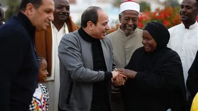عاجل.. الرئيس السيسي يعقد لقاءً مفتوحًا مع أهالي قرية غرب سهيل بأسوان