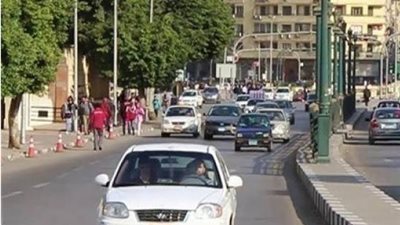 تعرف على الحالة المرورية بمحافظتي القاهرة والجيزة