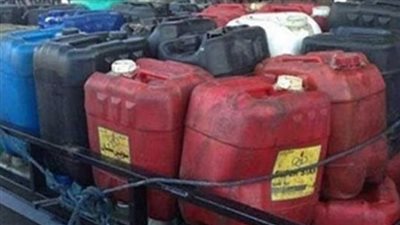 إحباط تهريب 2500 لتر سولار للبيع في السوق السوداء ببني سويف