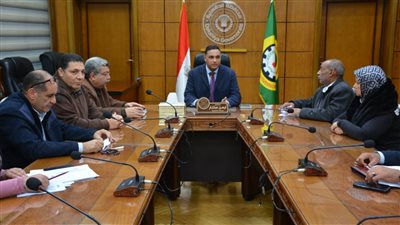 تفاصيل اجتماع تقنين أوضاع واضعي اليد على أراضي الدولة بالدقهلية 