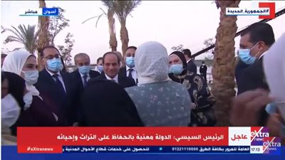 السيسي: الصرف الصحي هيغطي كل قرية في مصر (فيديو)