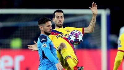 موعد مباراة برشلونة ضد نابولي في ملحق الدوري الأوروبي 