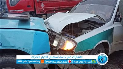 إصابة 4 سيدات ولاعب كرة بطريق قرية جنس بمركز طامية بالفيوم