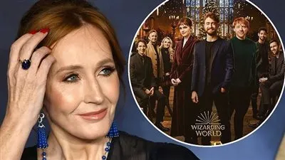 جي كي رولينج تظهر أخيرًا في العرض الترويجي لـ Harry Potter reunion