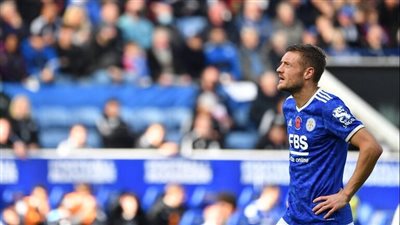 ليستر سيتي يعلن غياب فاردي 3 أسابيع للإصابة