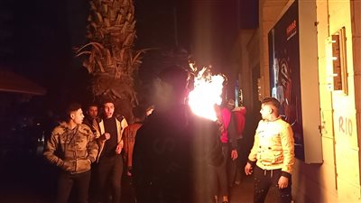 رغم الأمطار.. احتفالات العام الجديد في الدقهلية (فيديو وصور) 