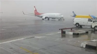 مدير مطار الغردقة: تأجيل 250 رحلة بسبب الطقس السيئ
