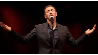 كاظم الساهر في أول حفل بعد وفاة شقيقه: انتبهوا الفيروس ما بيه مزاح