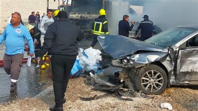 عاجل| حادث مروع أعلى الطريق الأوسطي.. وانتقال القيادات الأمنية