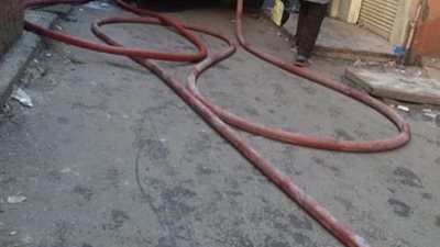 اندلاع حريق بشقة في الجمرك بالإسكندرية بسبب ماس كهربائي 