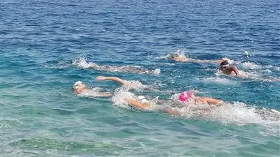 بدء اختبارات 3 سباحين بالغردقة استعدادا لعبور المانش