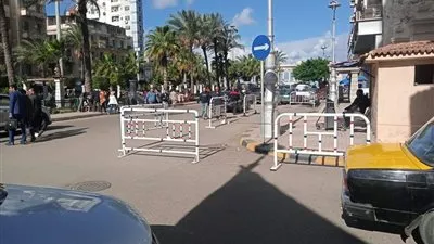 إجراءات أمنية مشددة بمحيط كنائس الإسكندرية لتأمين قداس عيد الميلاد 