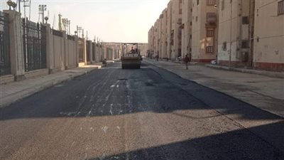 محافظ بورسعيد: رصف الطريق بين منطقتى استكمال زمزم والمدينة الرياضية 