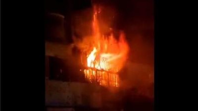 السيطرة على حريق داخل وحدة سكنية بالقرب من مسجد مصطفى محمود