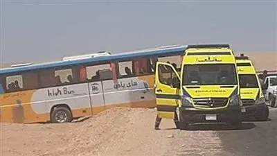 عاجل.. مصرع 17 شخصا وإصابة 17 آخرين في حادث مروع بطريق الطور الدولي