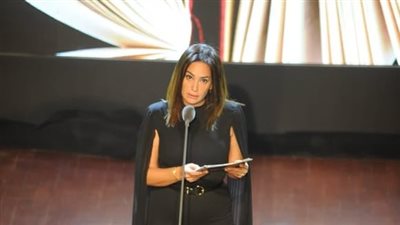  هند صبري تلقي الكلمة الافتتاحية لحفل توزيع جوائز ساويرس الثقافية بمتحف الحضارة