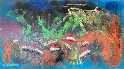 لوحات زيتية تجسد رحلة الفنان أشرف نصيف بقاعة صلاح طاهر 