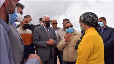 وزيرة البيئة ومحافظ جنوب سيناء يتفقدان منظومة المعالجة بشرم الشيخ