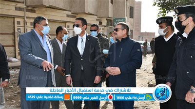 محافظ الفيوم يقود حملة مكبرة لرفع الإشغالات بعدد من الشوارع بالمدينة
