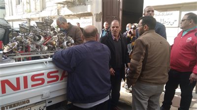 حملة مكبرة للتفتيش على المنشآت بحي وسط الإسكندرية (صور)